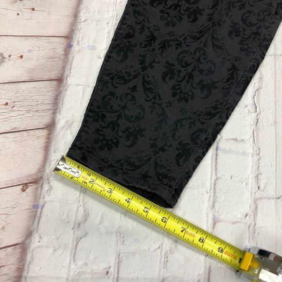 NWT Chaps Women Slim Leg Slimming Fit Jeans Size 20W Cabin Black M095 -18 - Picture 8 of 16